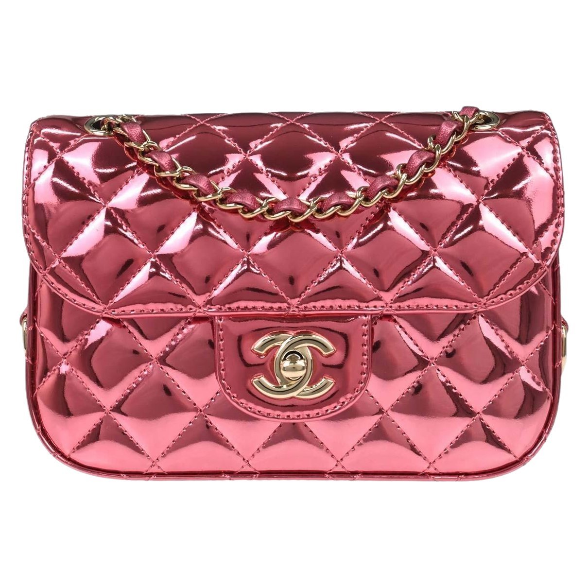 Trendy CC Flap leather handbag