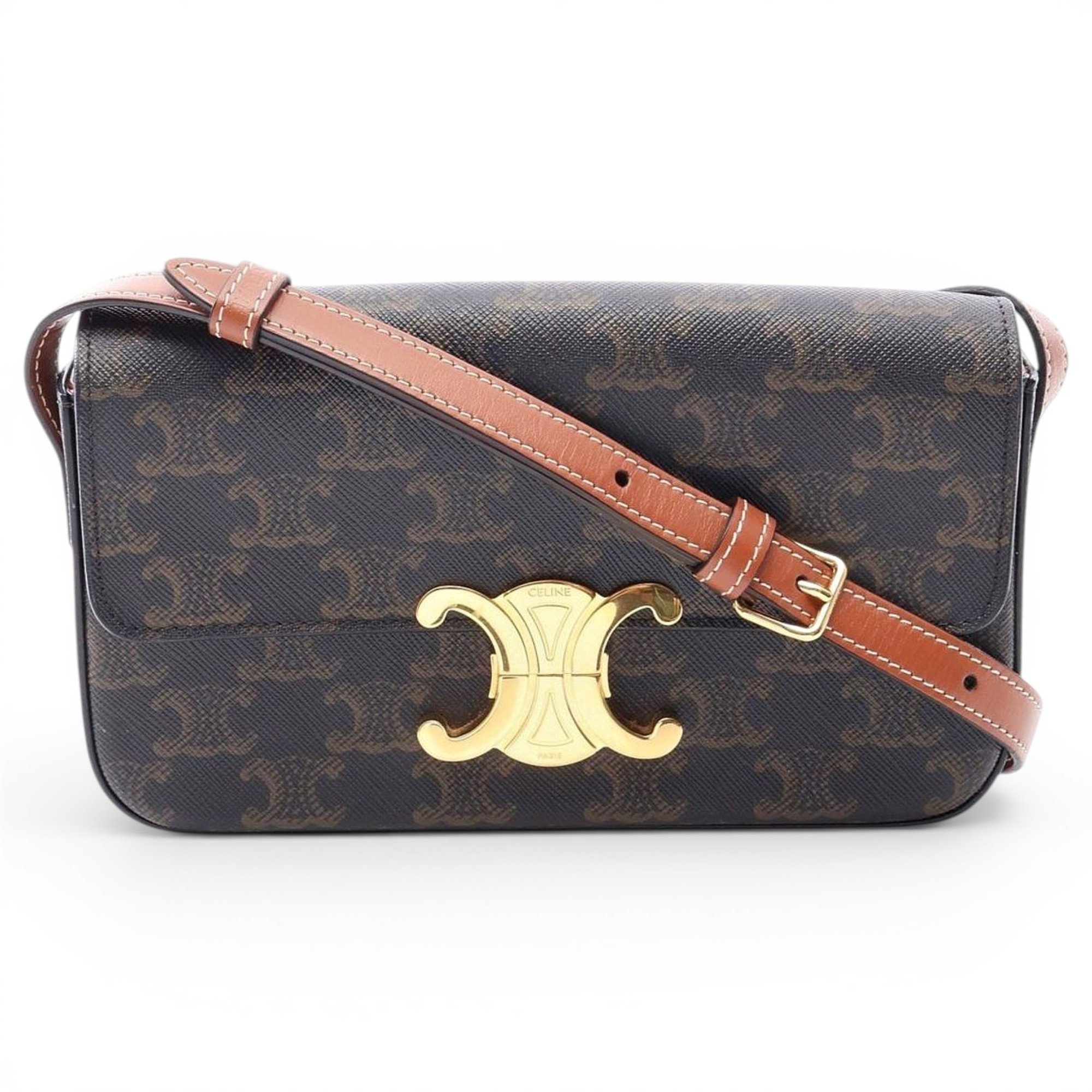 Triomphe cloth handbag