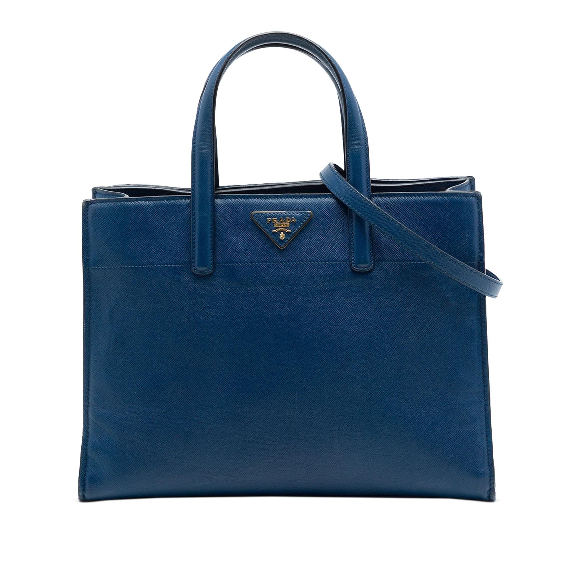Prada Pocket leather handbag