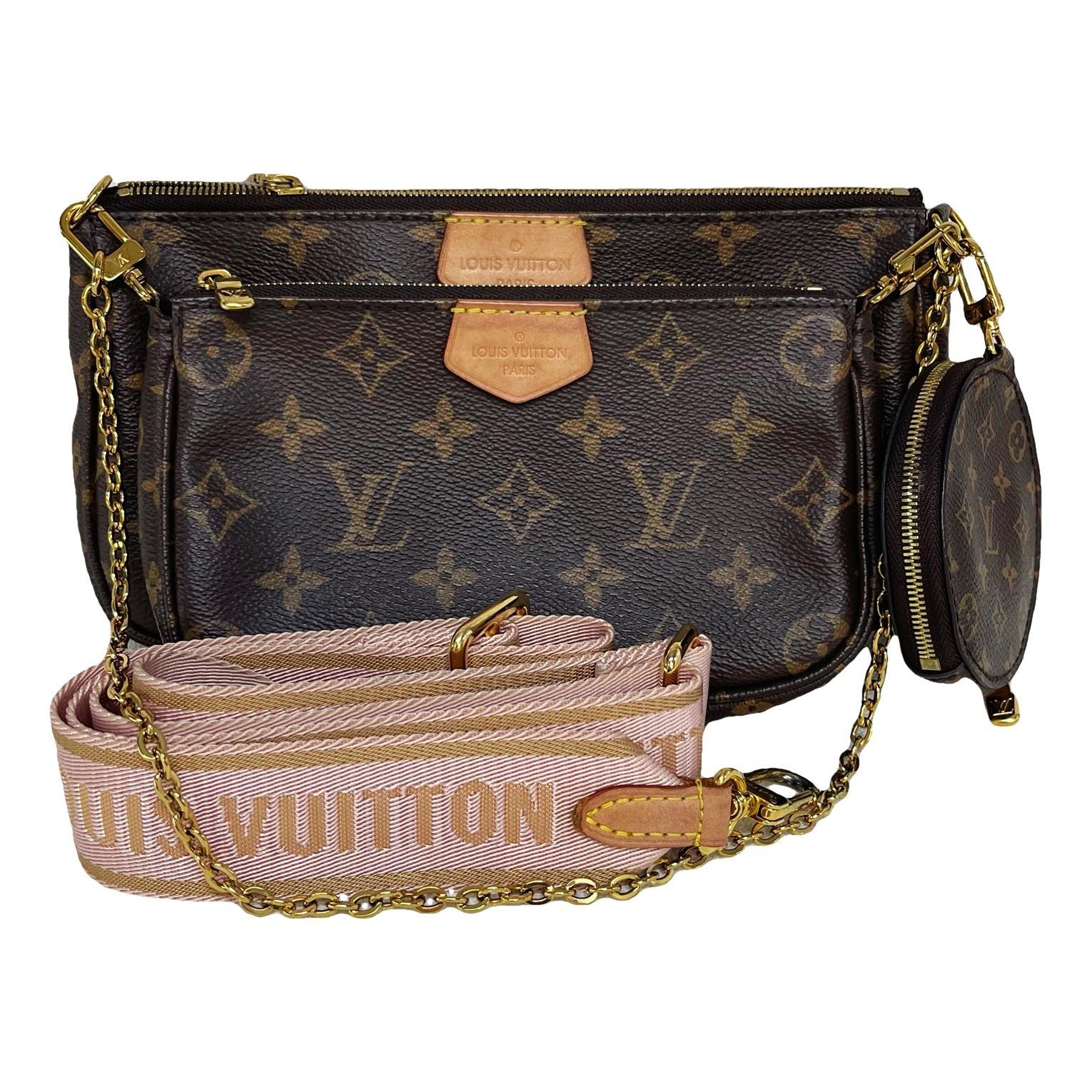 Multi Pochette Accessoires leather handbag