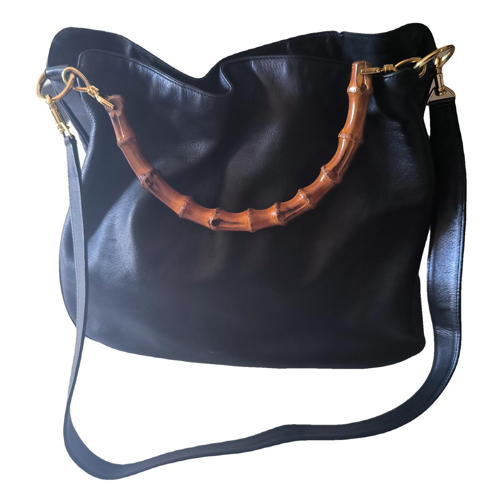 Leather crossbody bag