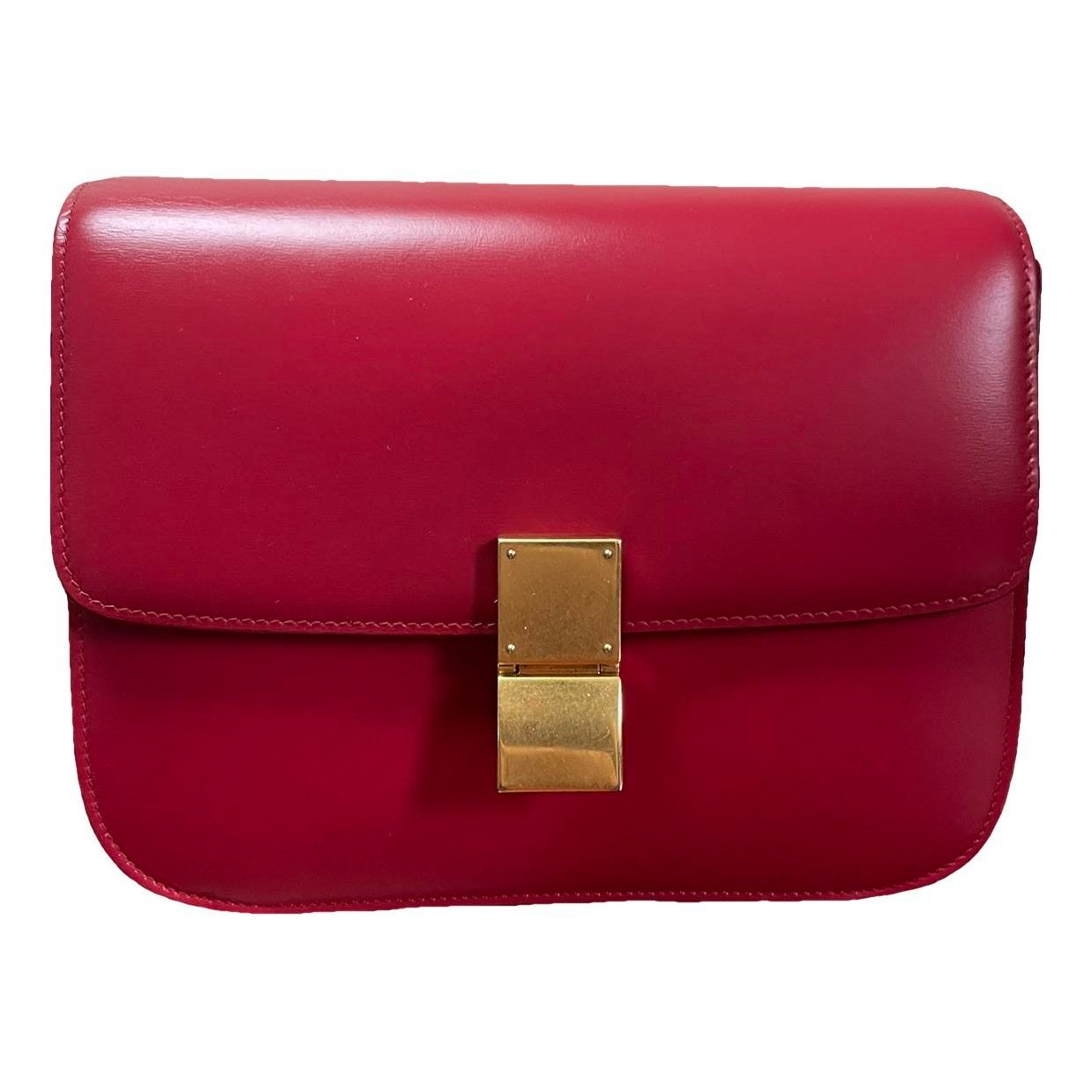Classic leather crossbody bag