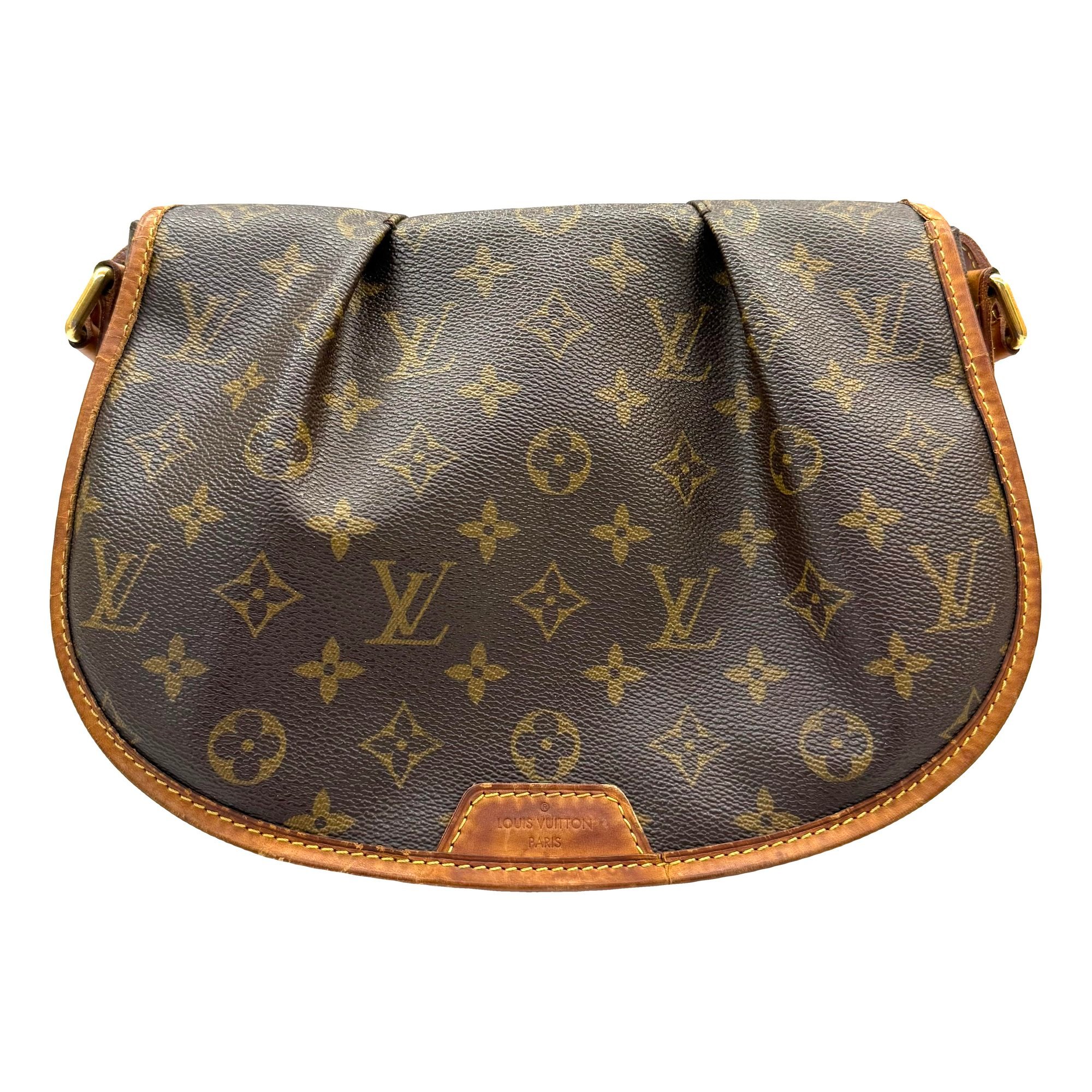Menilmontant leather handbag