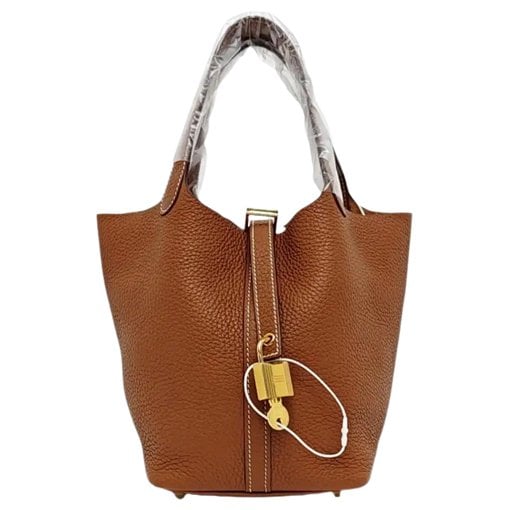 Leather handbag