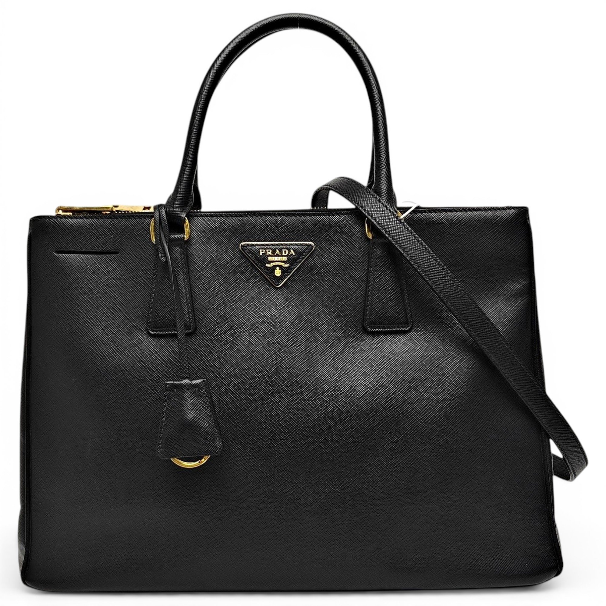 Galleria leather handbag