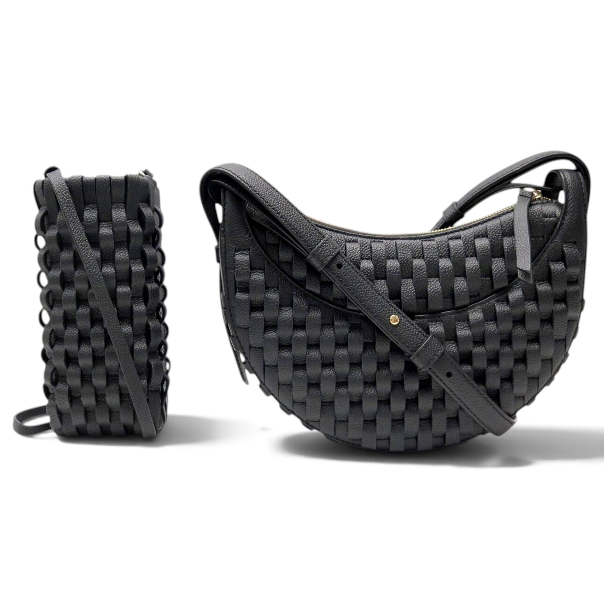 Leather crossbody bag