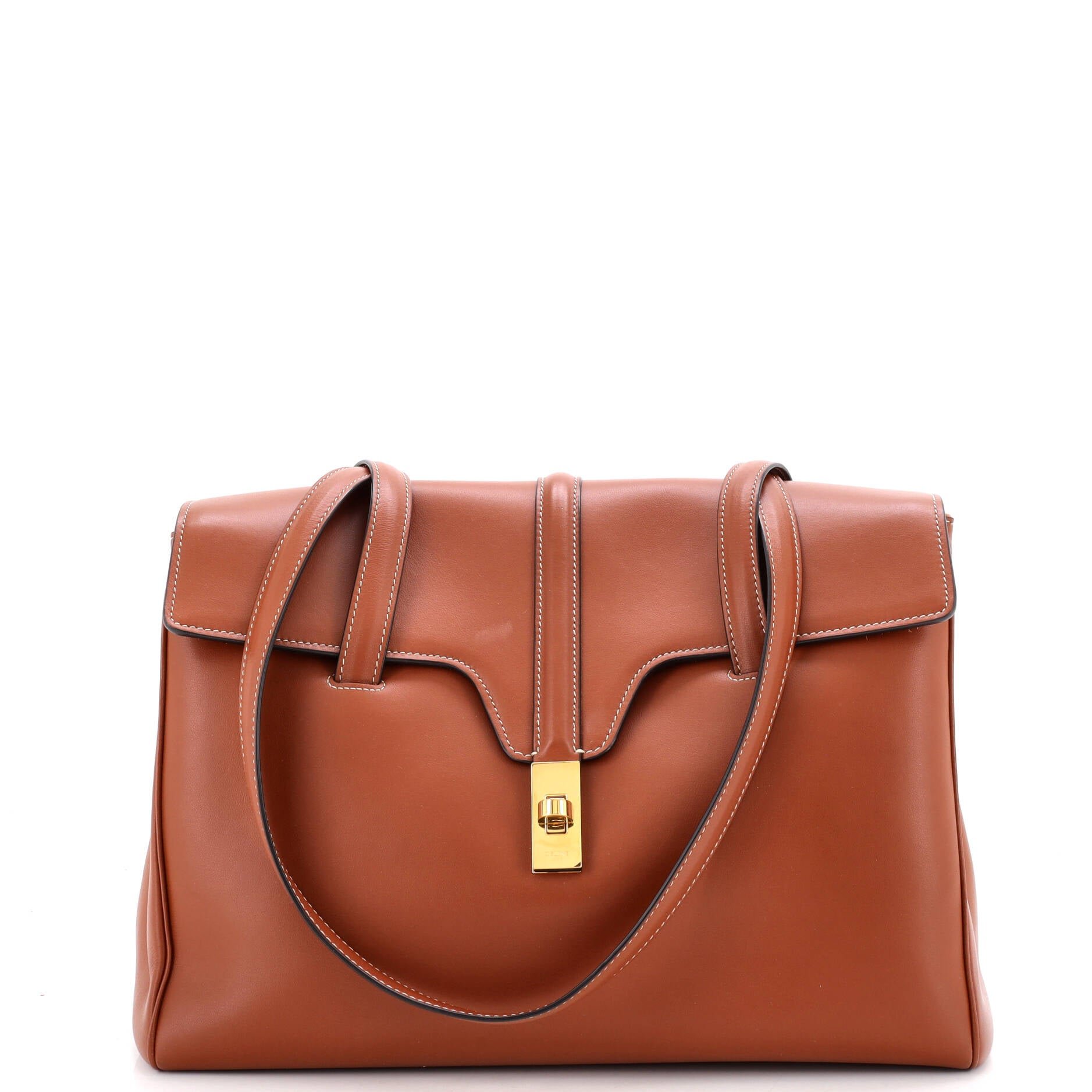 Soft 16 Bag Smooth Calfskin Large