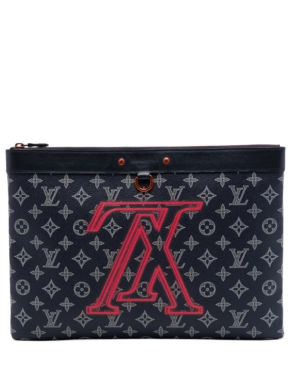 2018 Monogram Ink Upside Down Apollo Pochette clutch bag