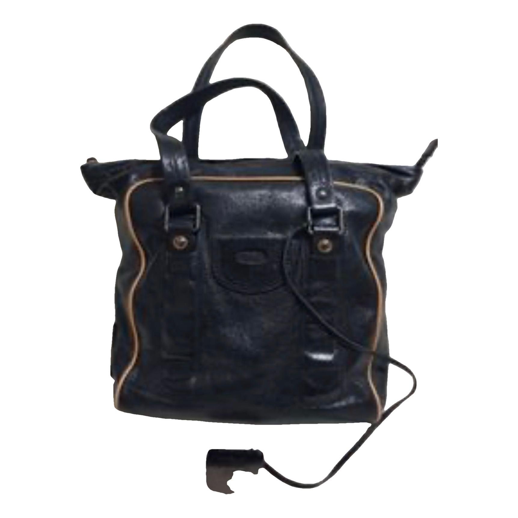 Leather handbag