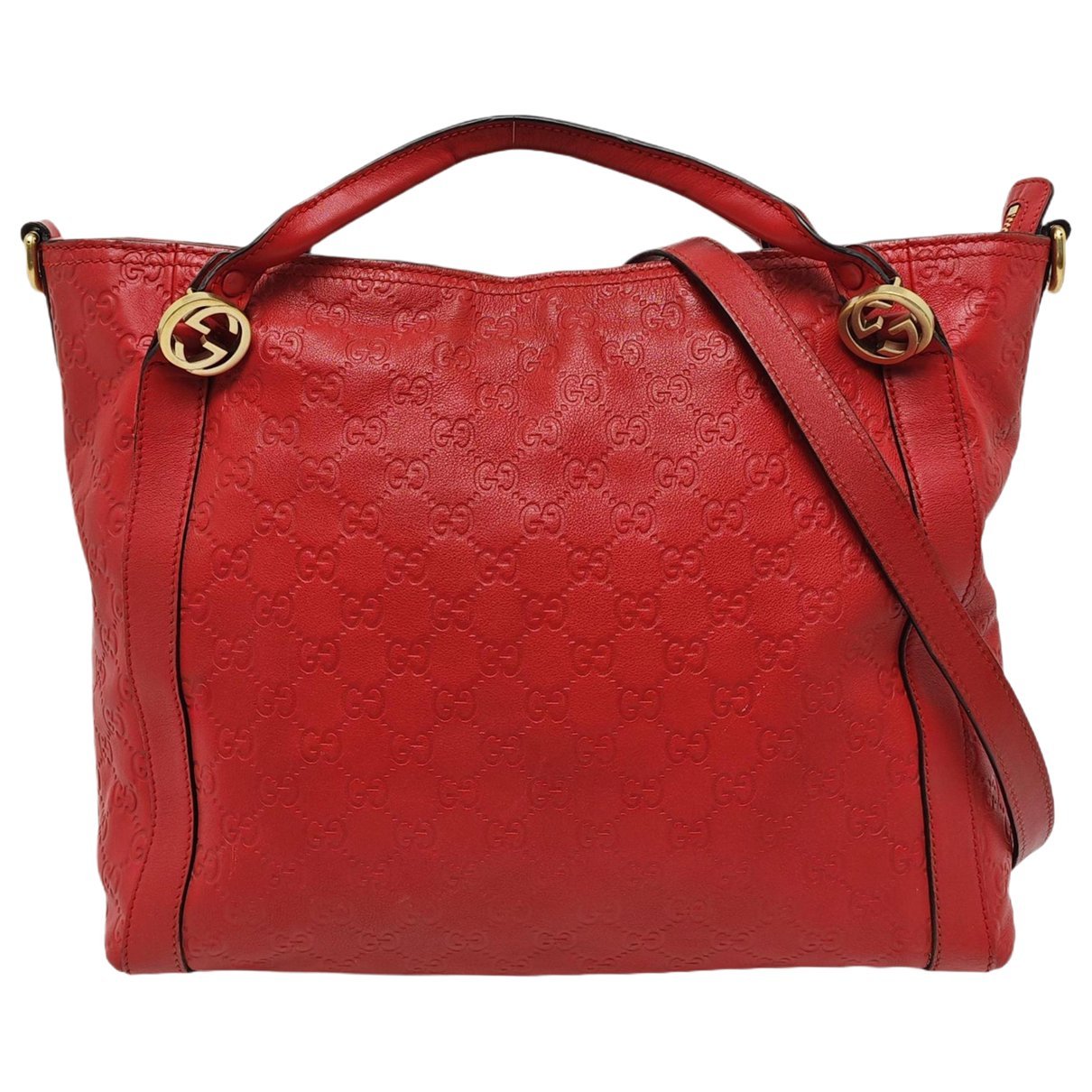 Leather handbag