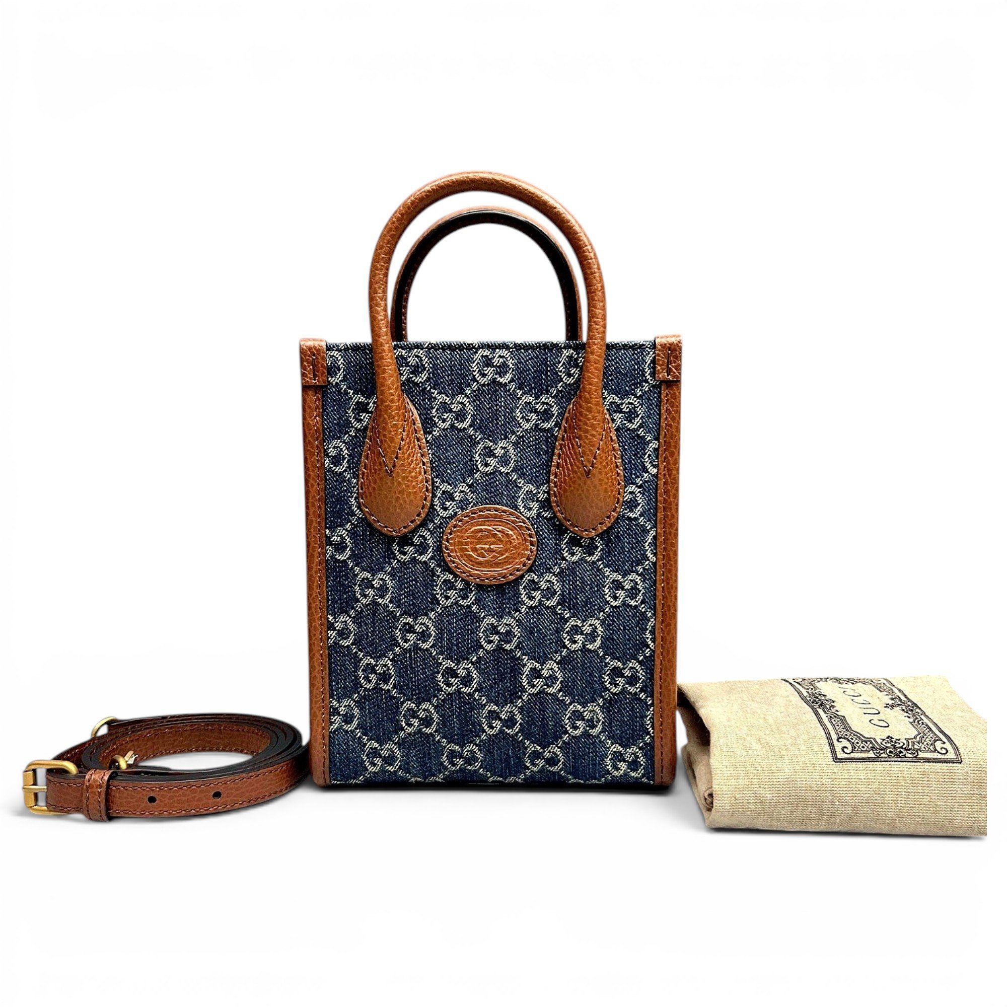 Leather handbag