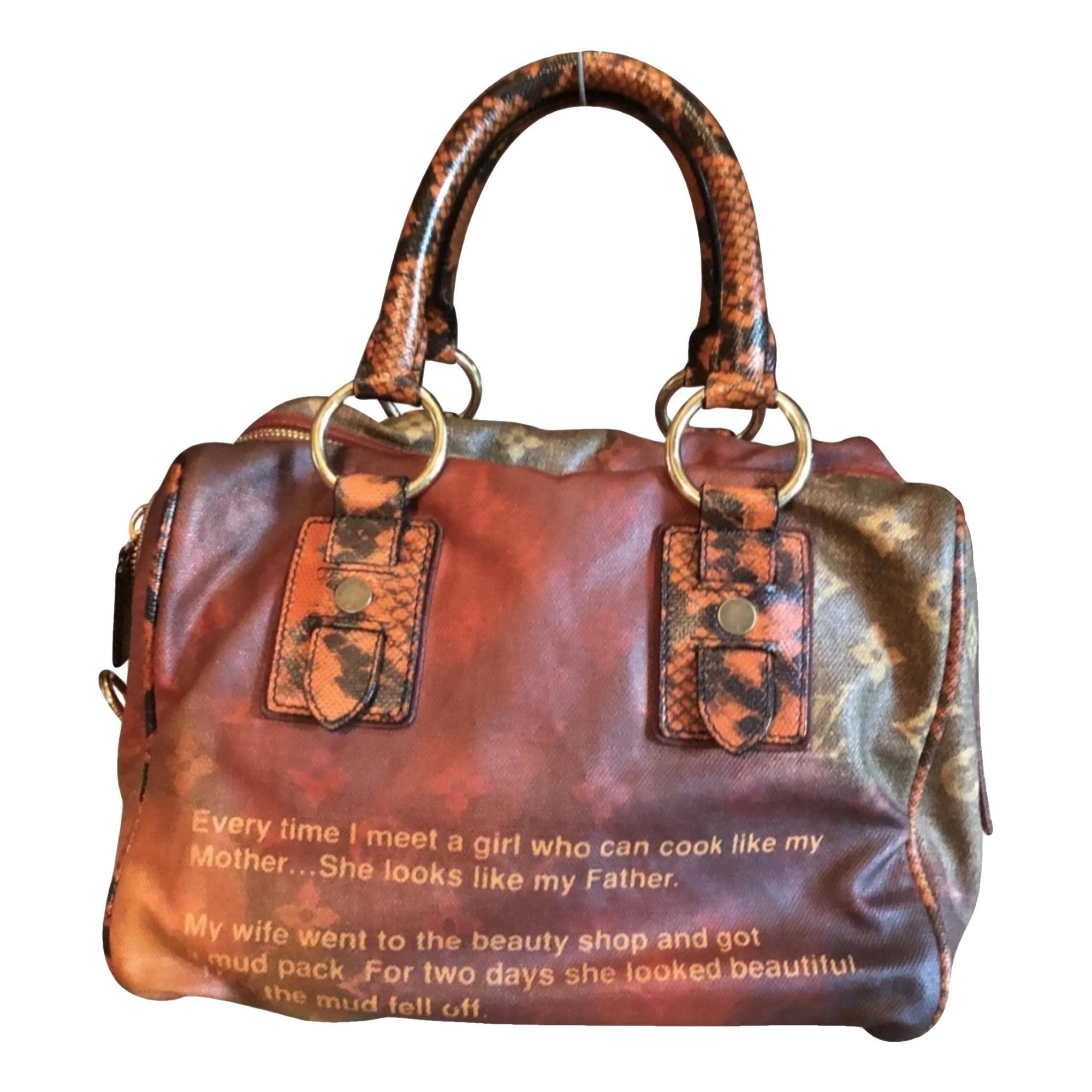 Leather handbag