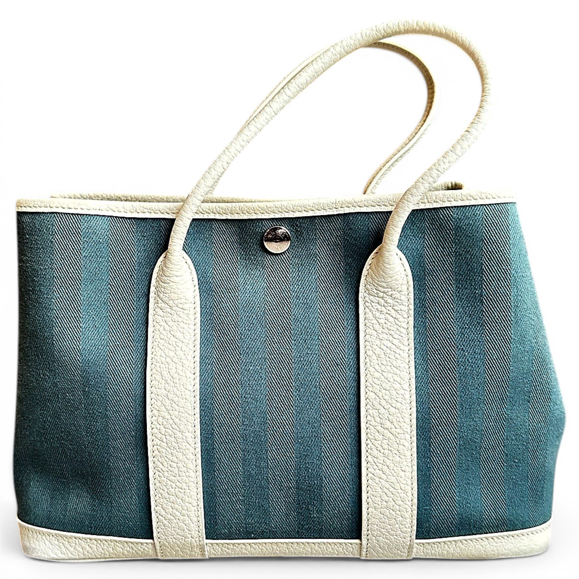Garden Party leather handbag