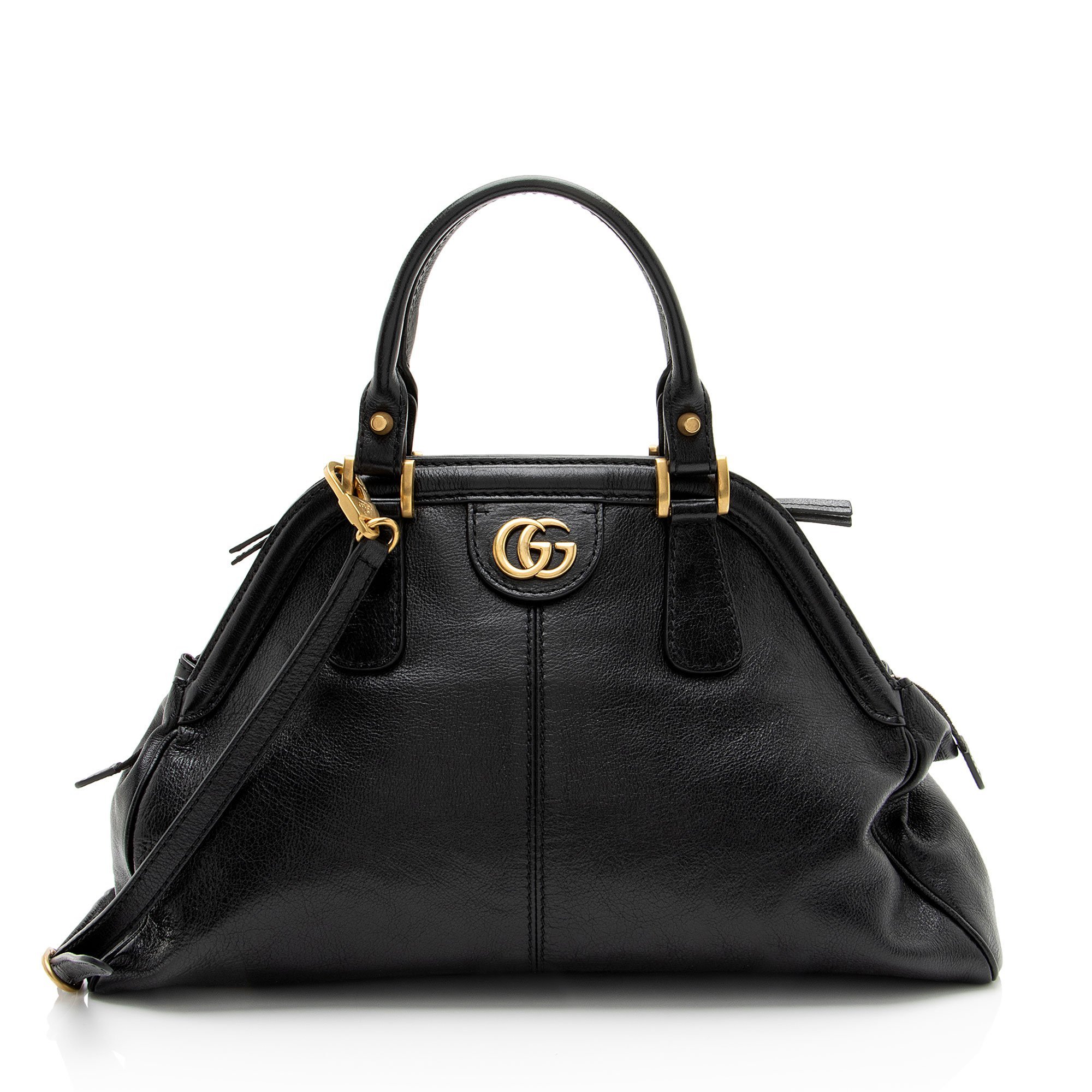 Leather satchel