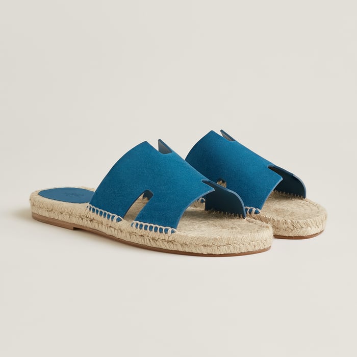 Bleu Bleuet Antigua Espadrille
