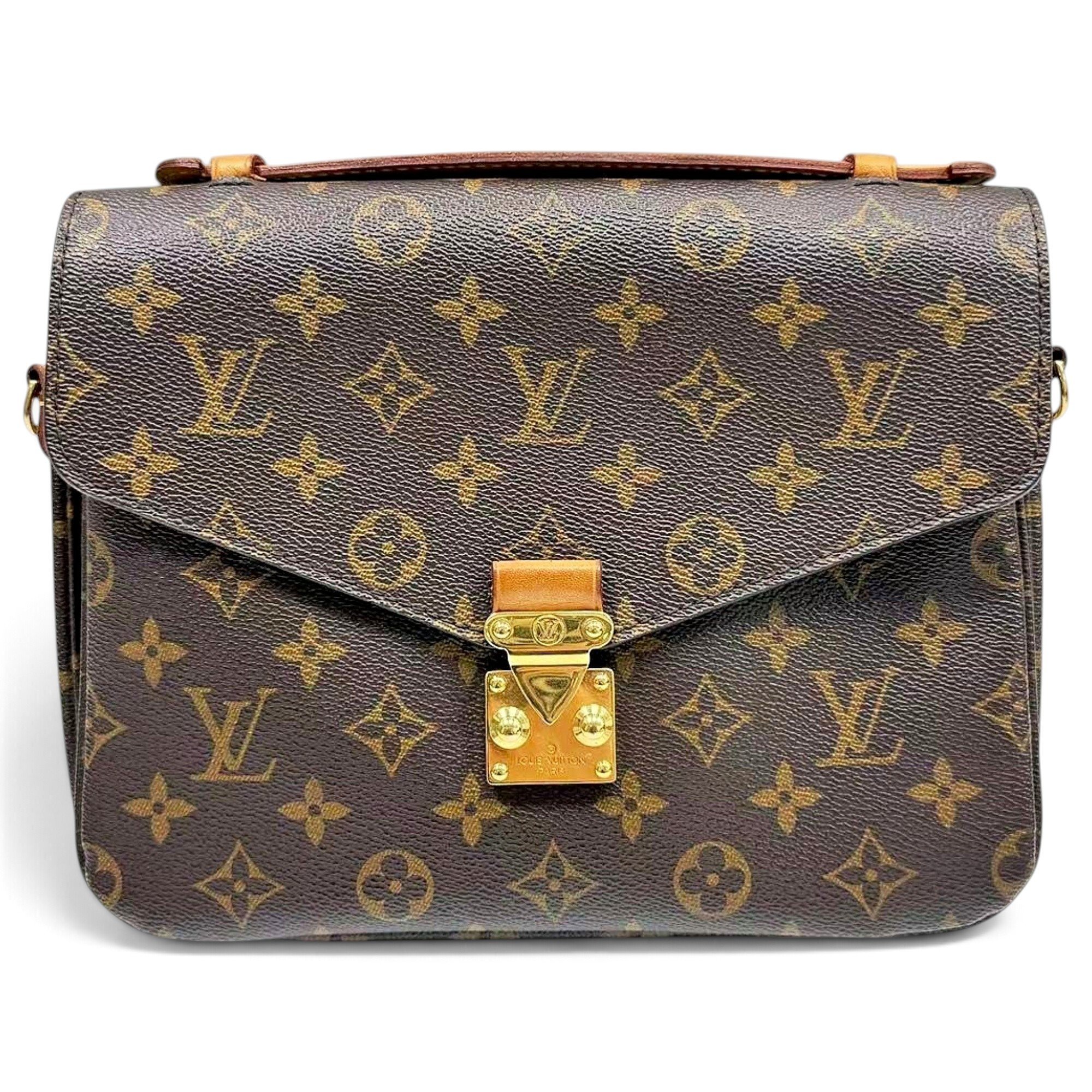 Metis leather handbag