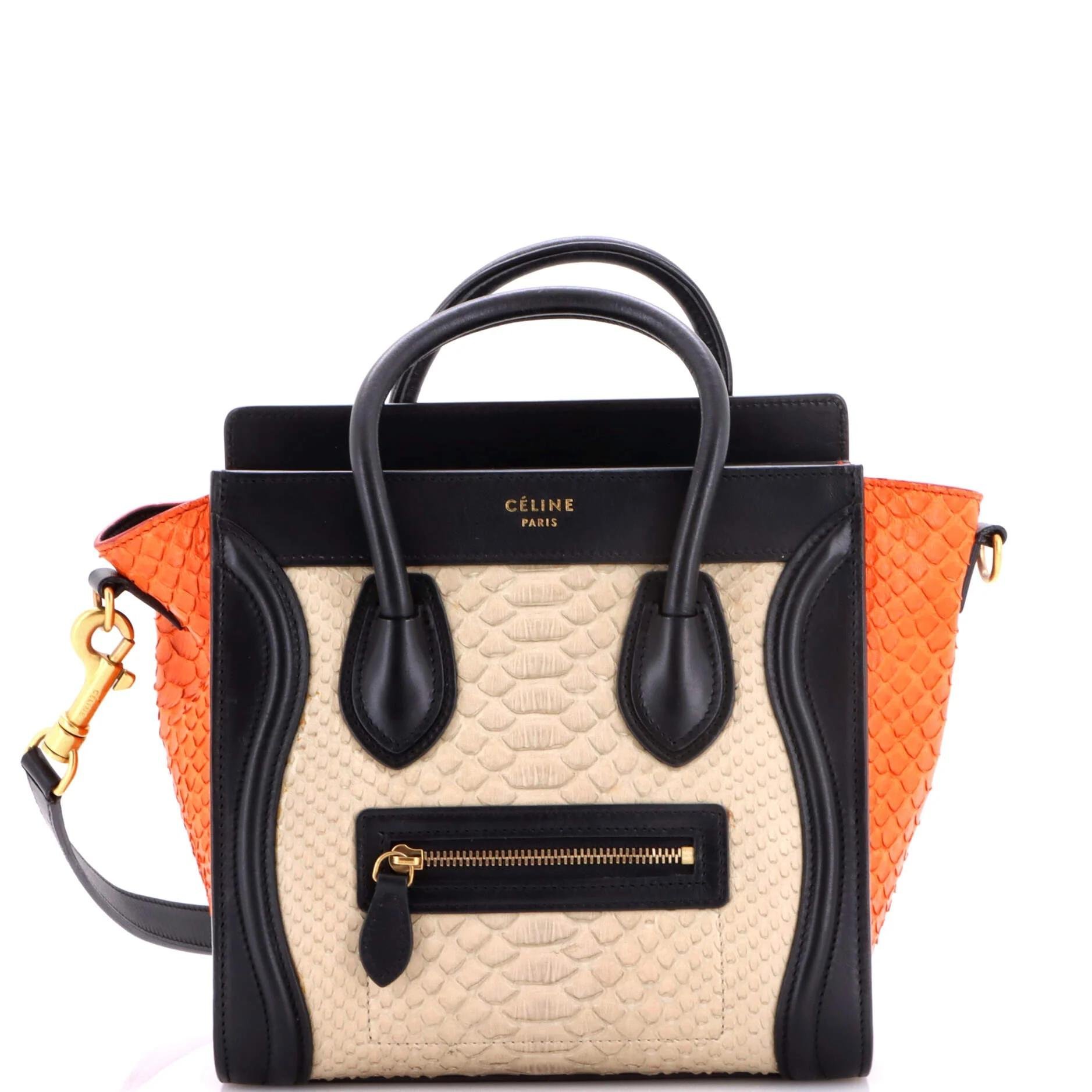 Leather tote
