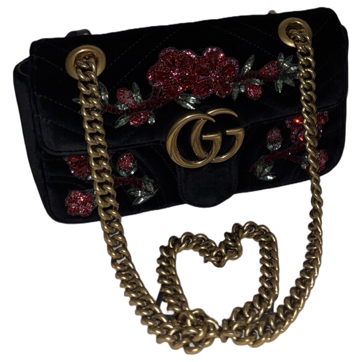 Marmont velvet handbag