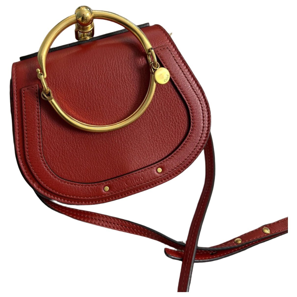 Bracelet Nile leather crossbody bag