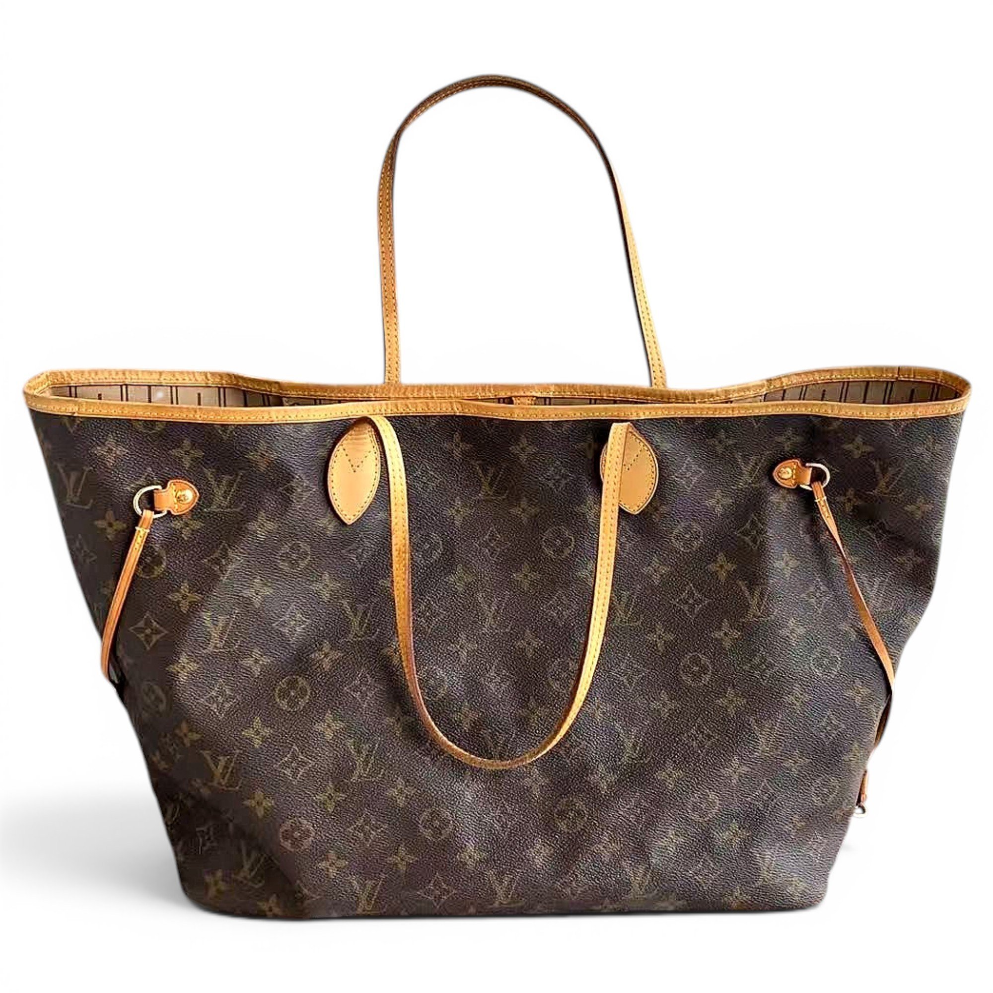 Neverfull leather handbag