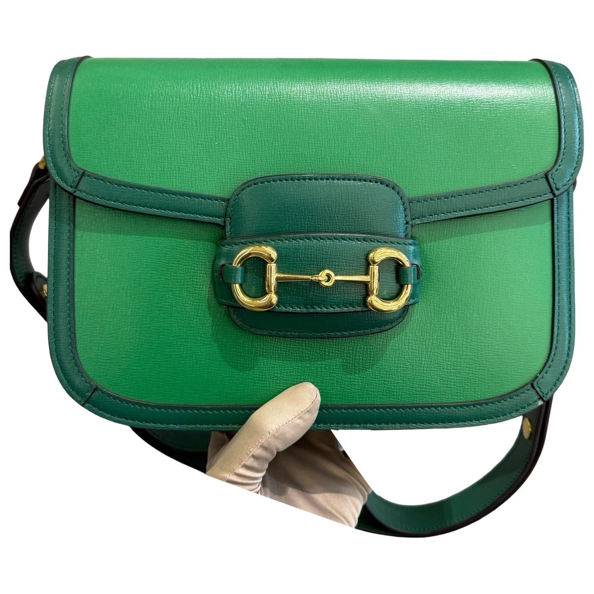 1955 leather handbag