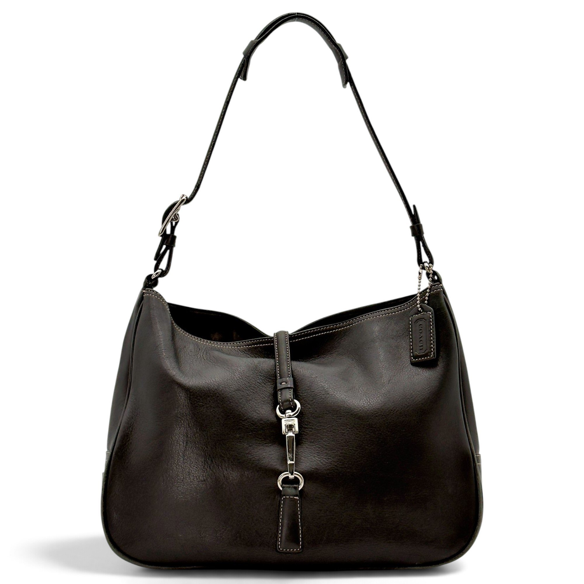 Hamilton Hobo leather handbag