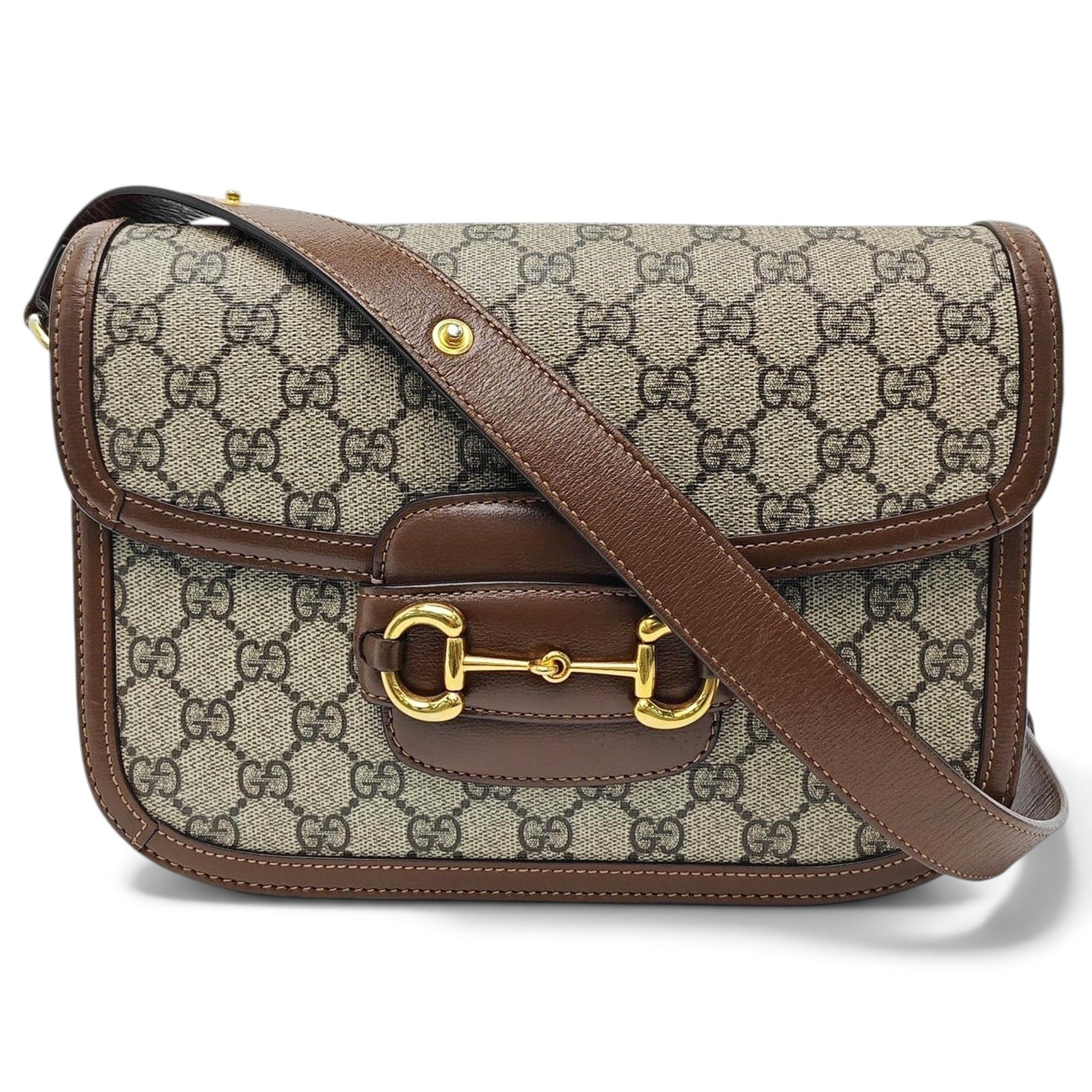 Handle Horsebit 1955 leather handbag