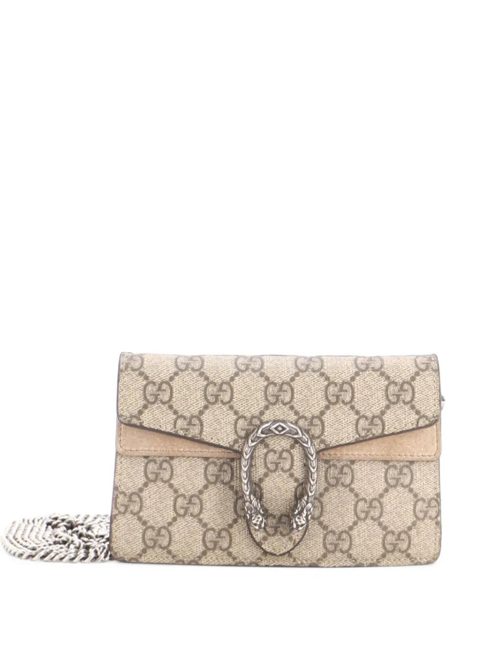 Dionysus Bag GG Coated Canvas Super Mini crossbody bag