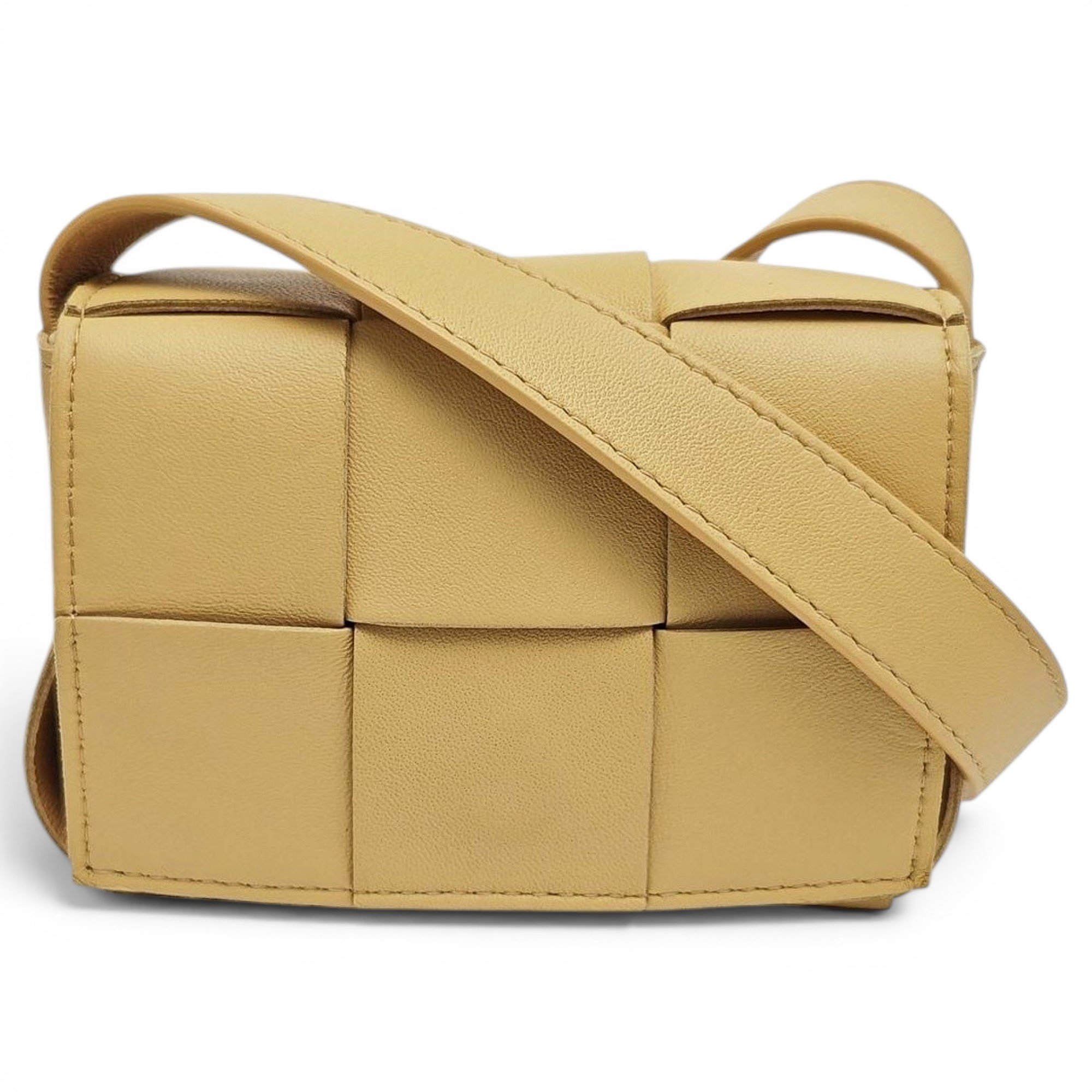 Brick Cassette leather handbag