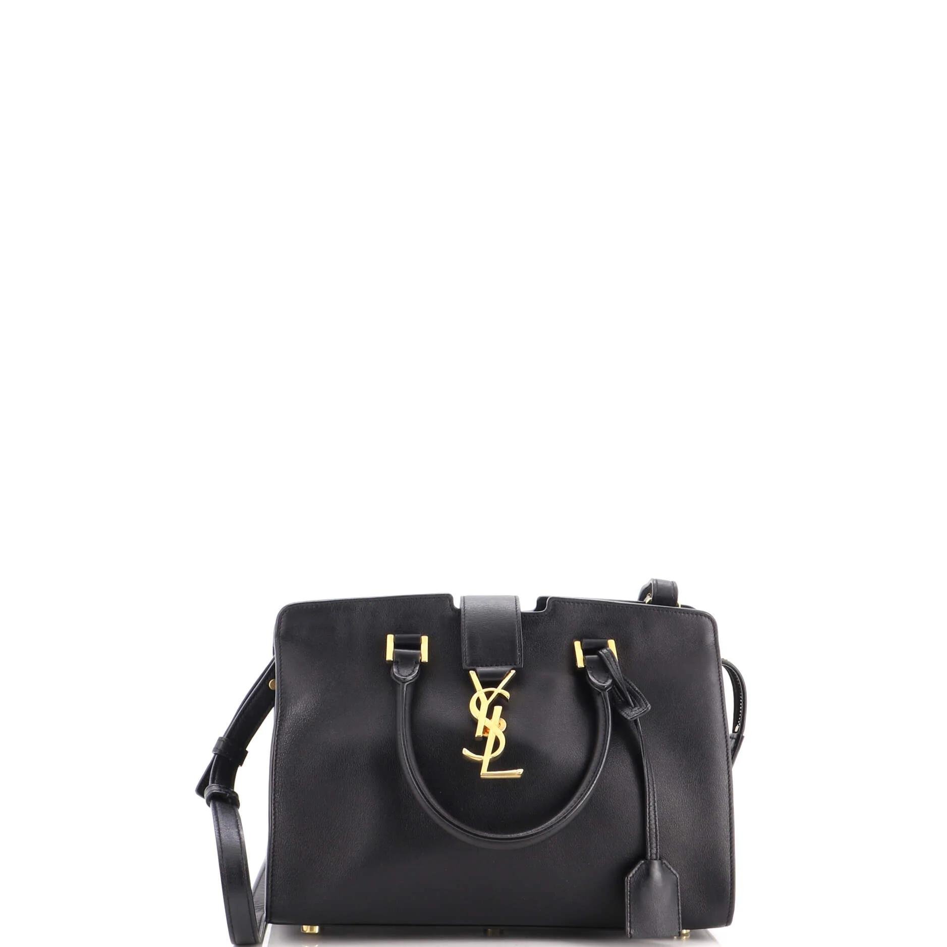 Leather satchel