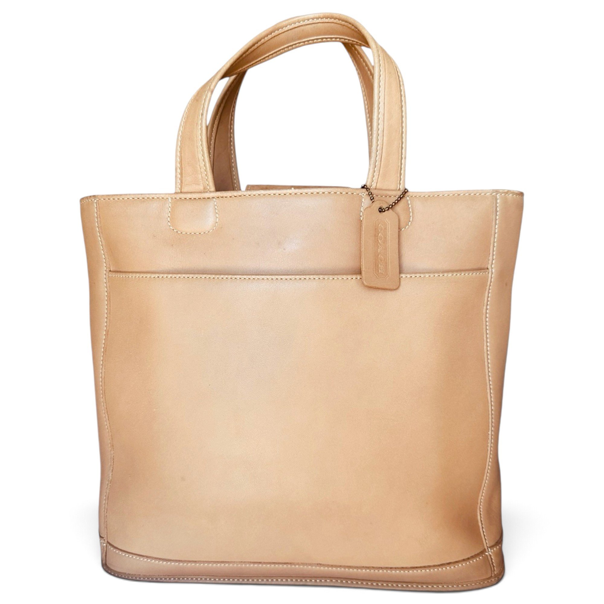 Leather tote