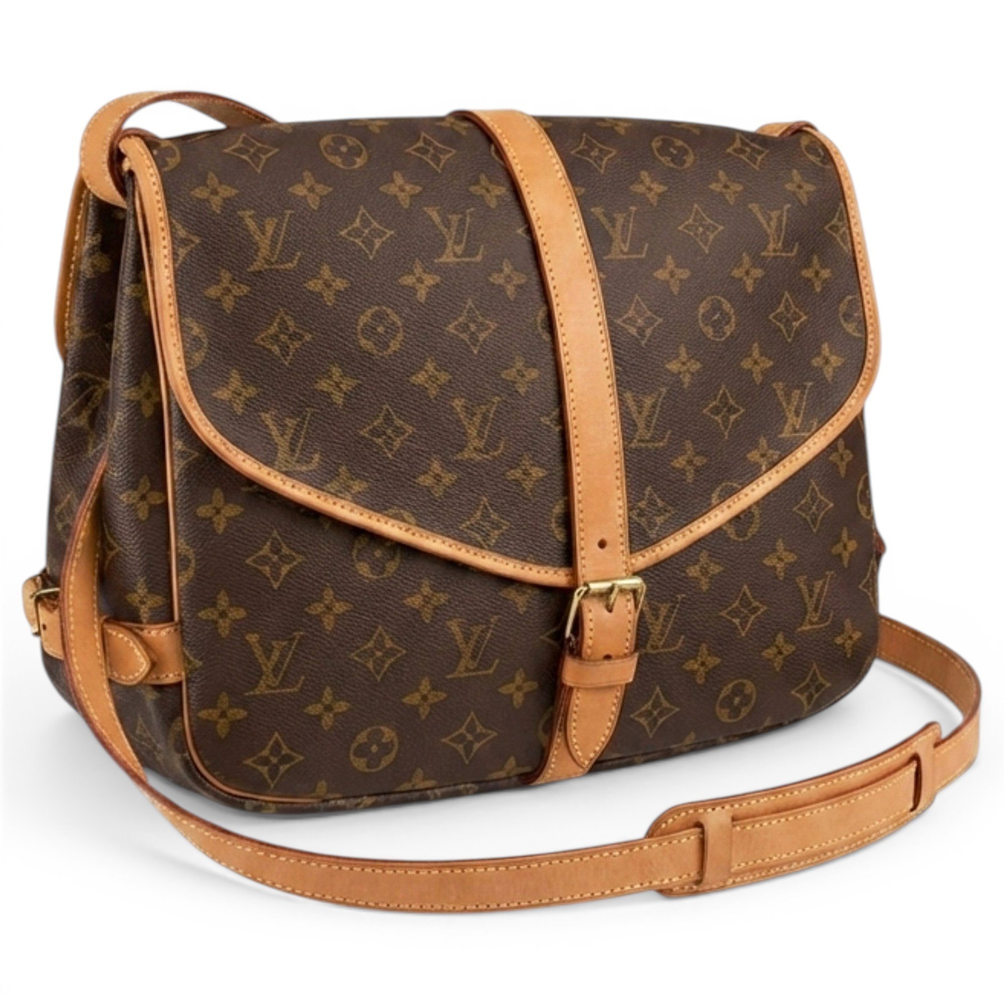 Saumur leather handbag