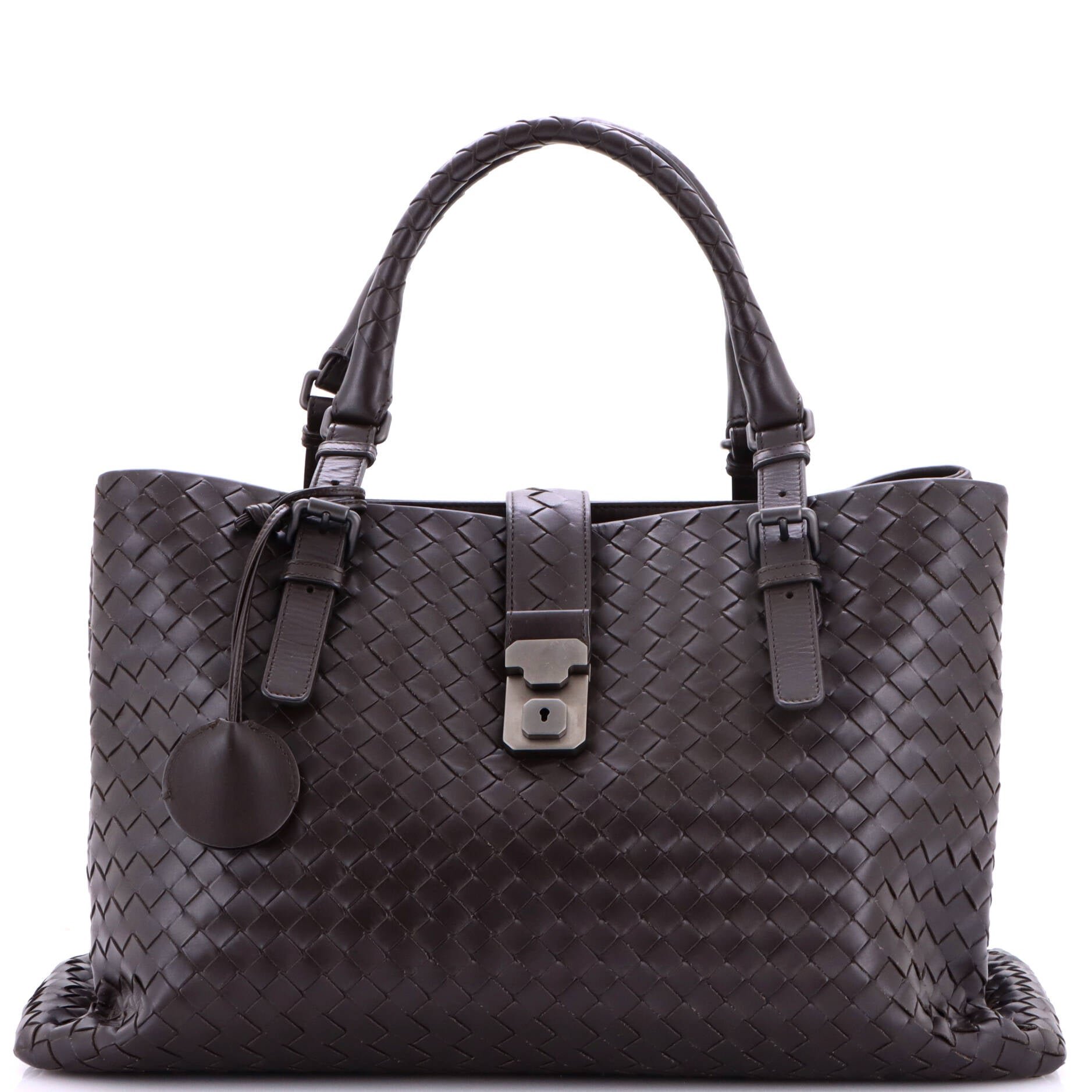 Bottega Veneta Roma Bag Intrecciato Nappa Medium