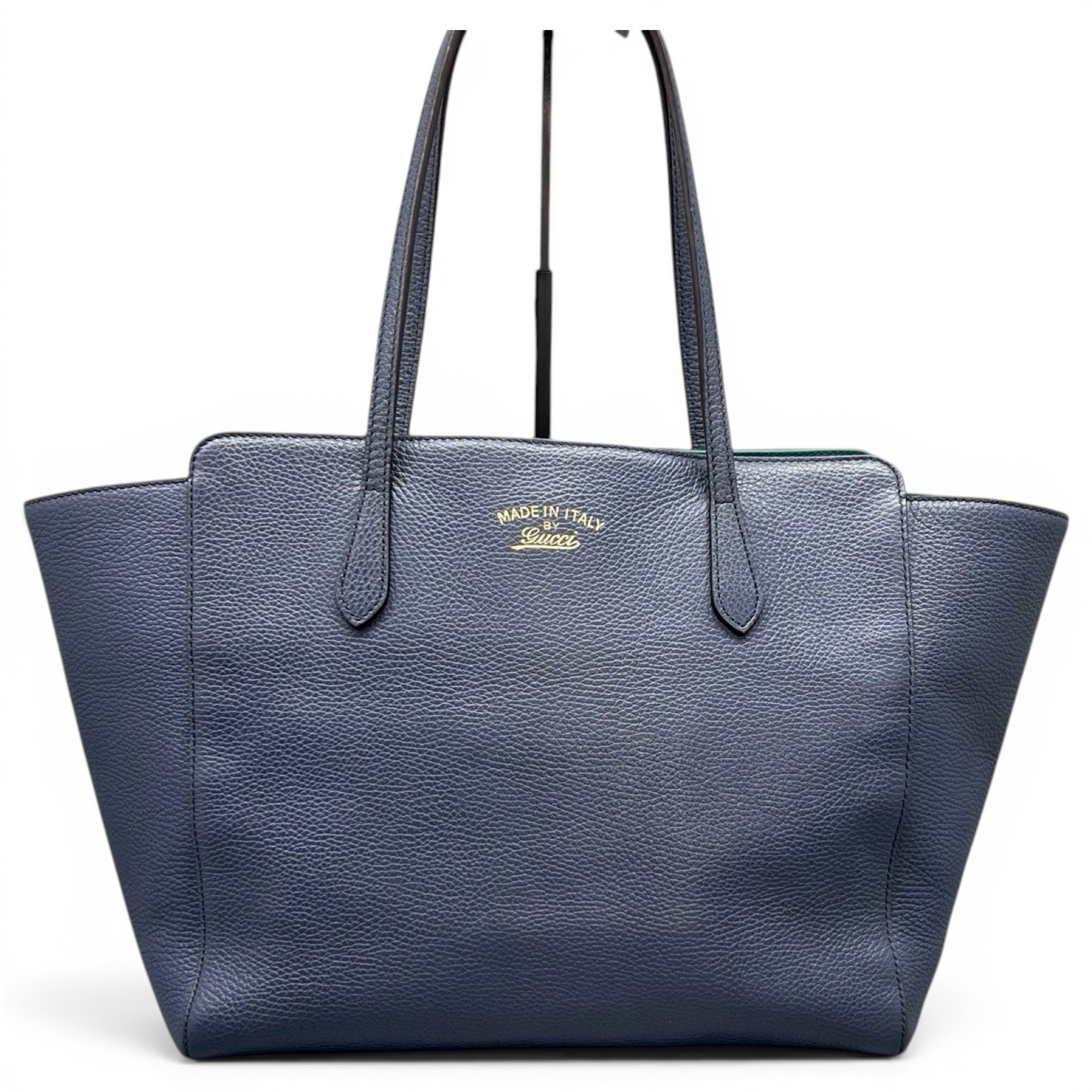 Swing leather tote