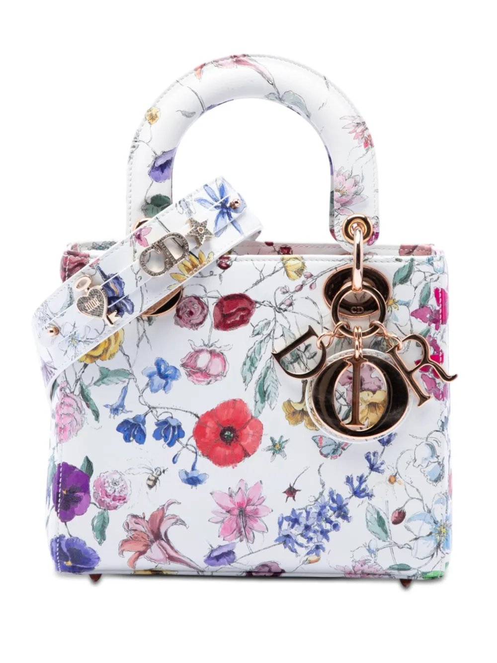2023 Small Calfskin Florilegio My ABCDior Lady Dior satchel