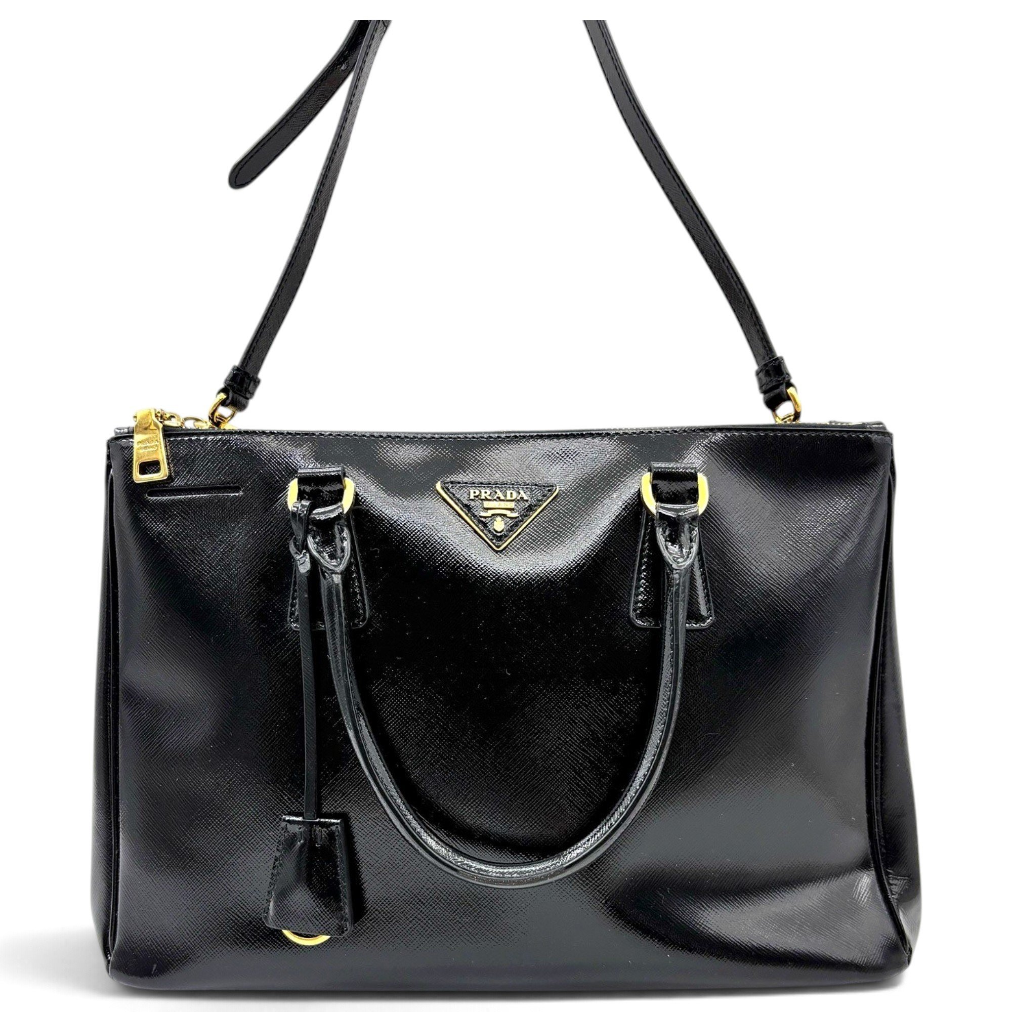 Galleria leather handbag