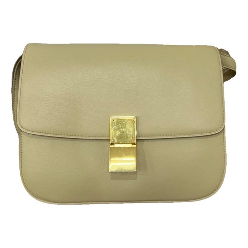 Classic leather crossbody bag