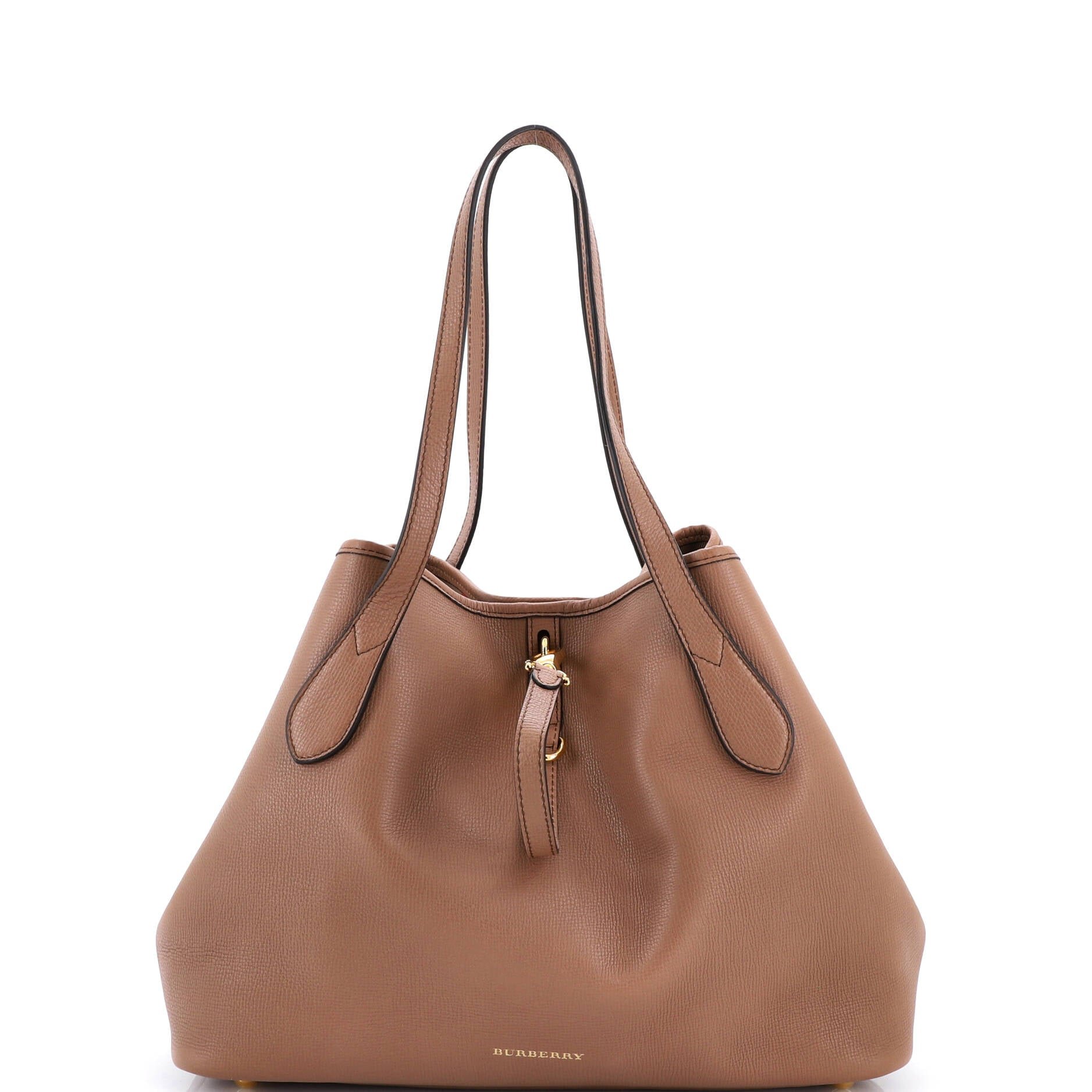 Burberry Honeybrook Tote Leather Medium
