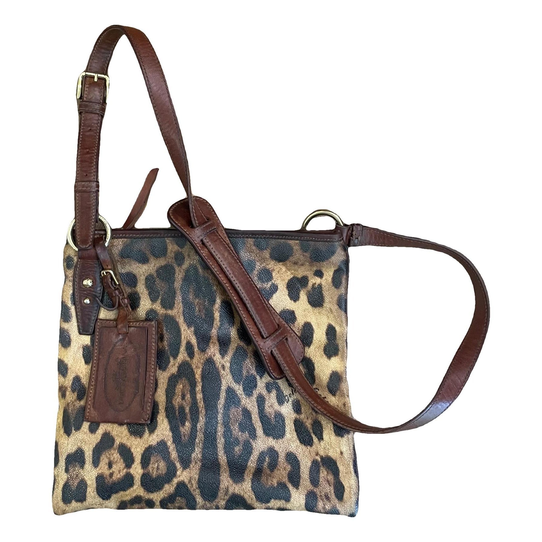 Leather crossbody bag