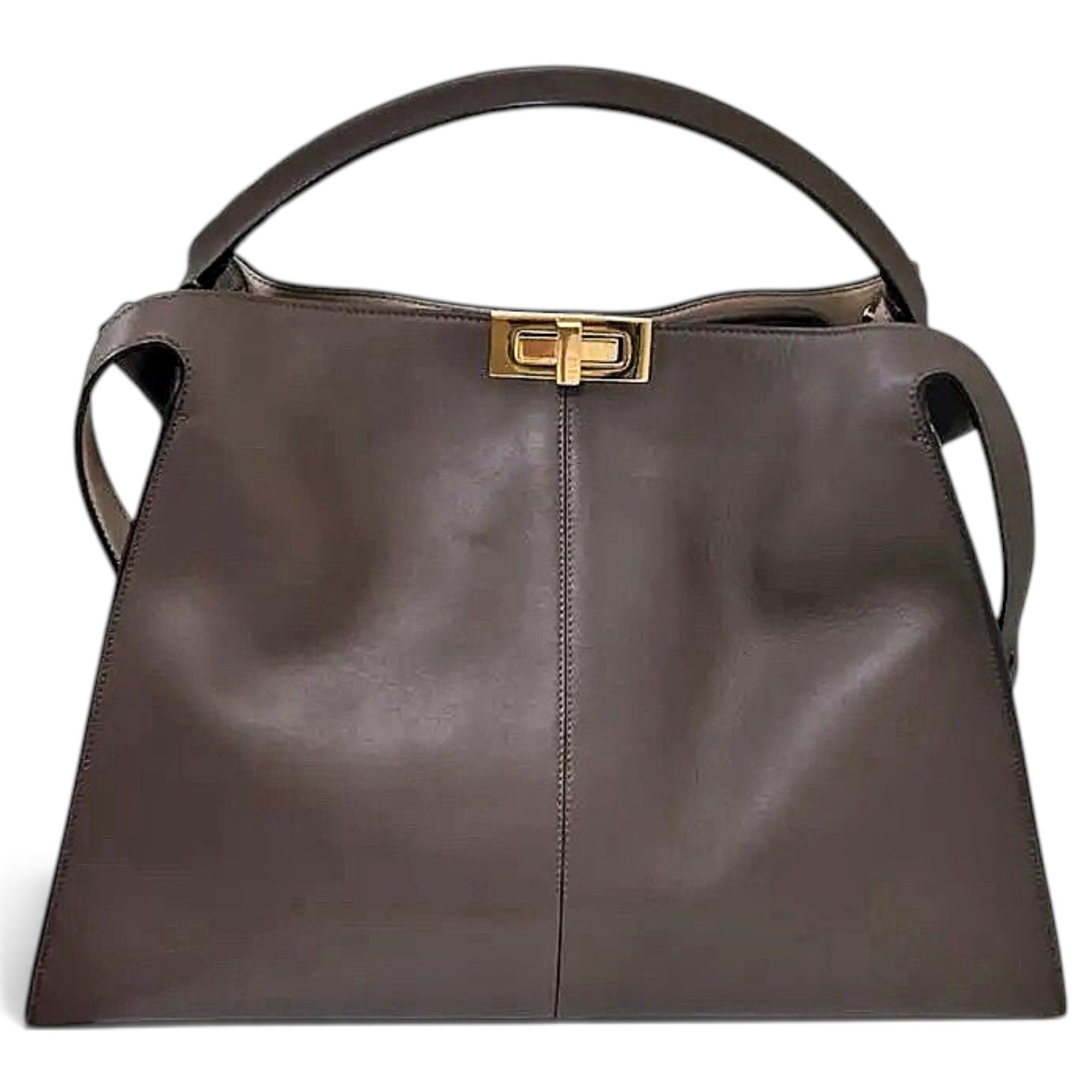 Fendi Peekaboo X-Lite leather handbag