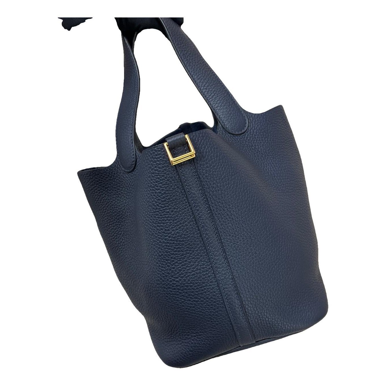 Picotin leather handbag