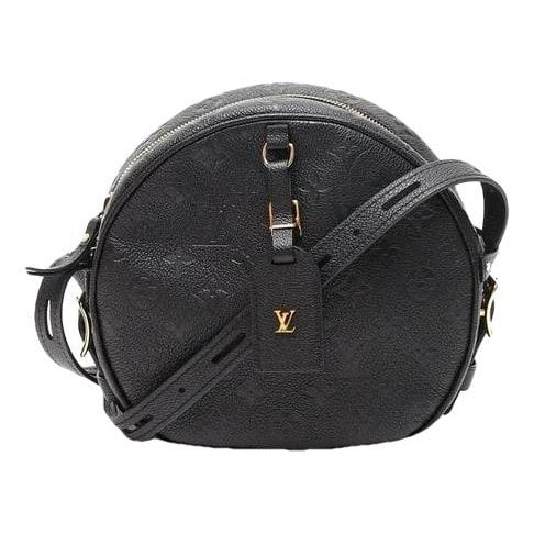 Boîte chapeau souple leather handbag