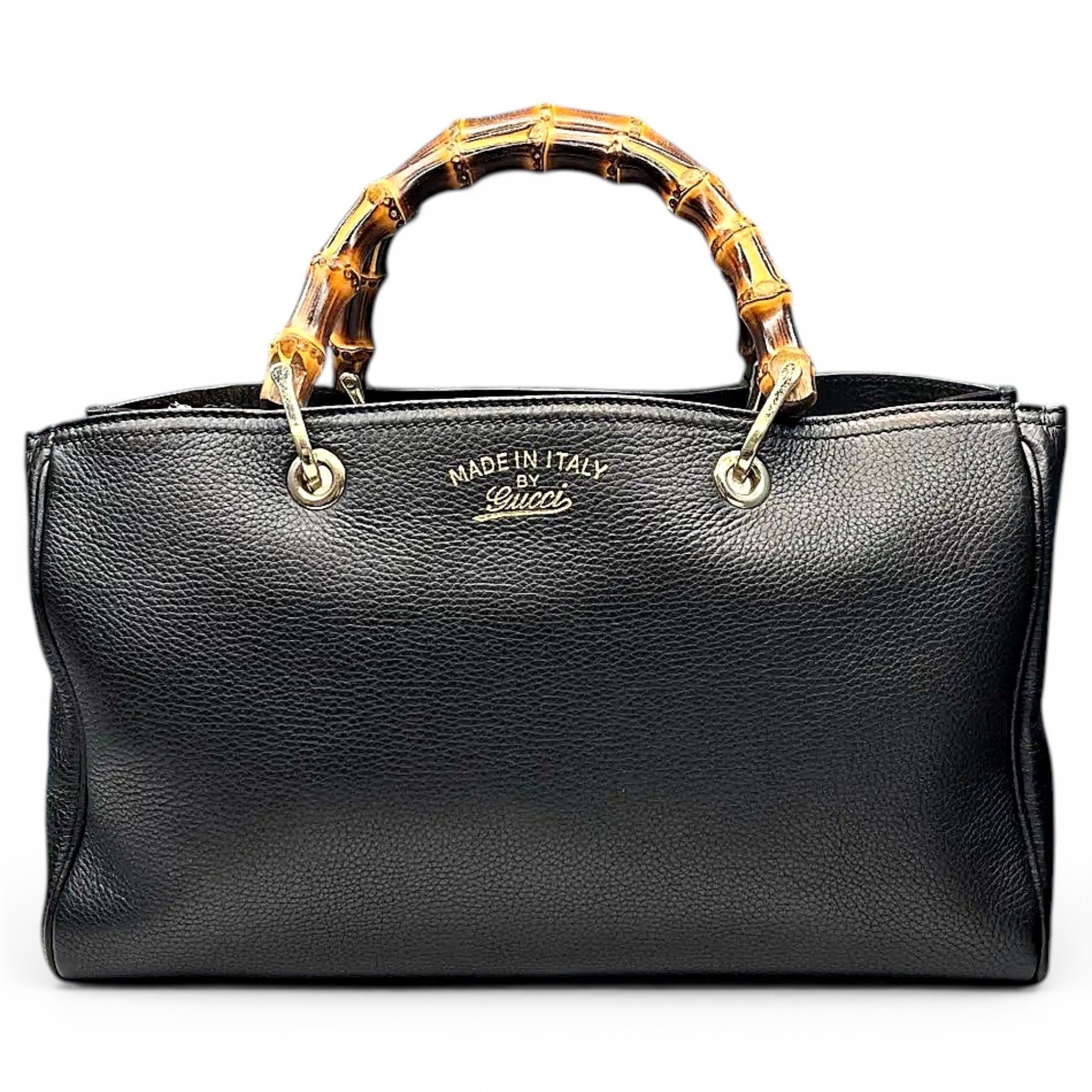 Bamboo Shopper leather crossbody bag