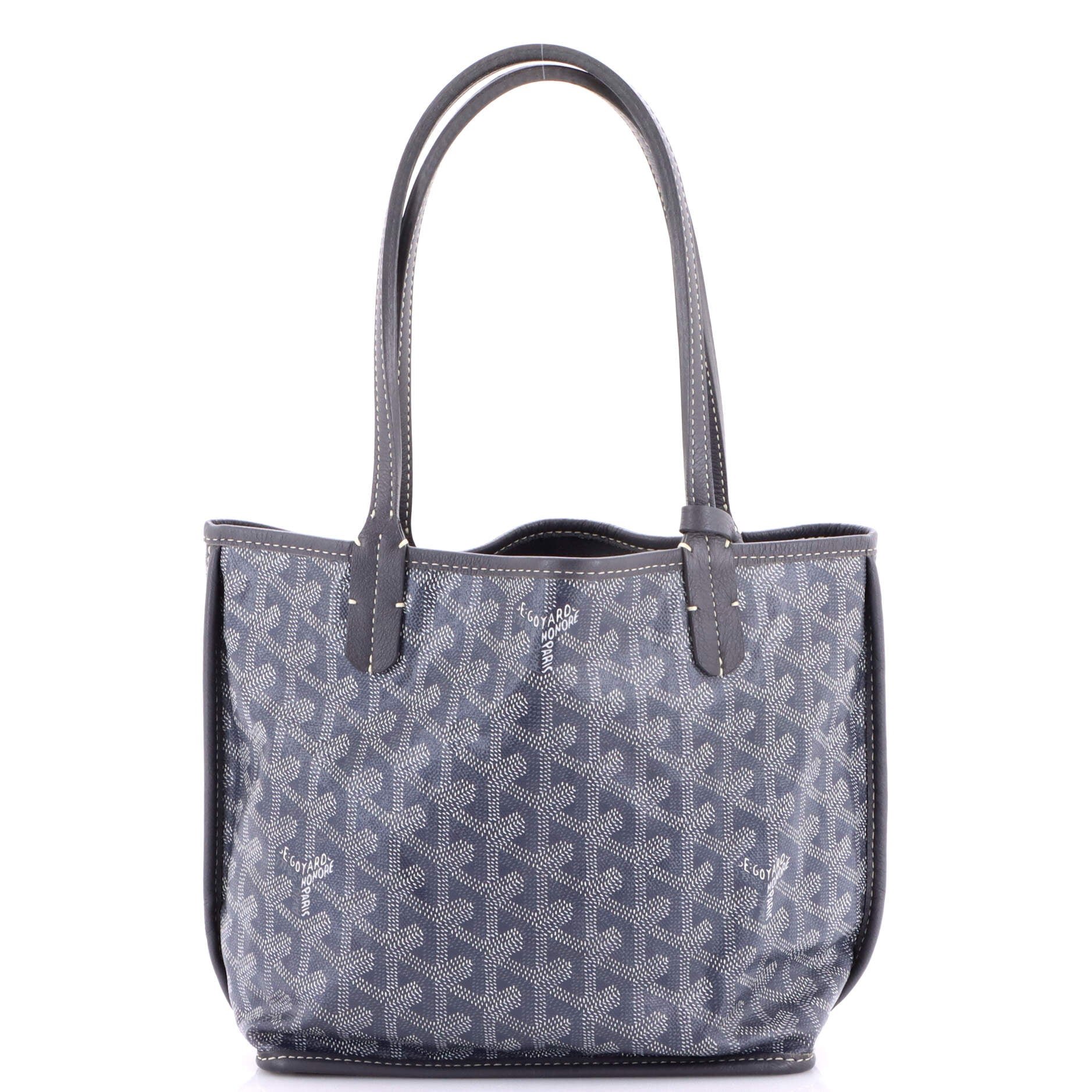 Goyard Anjou Reversible Tote Coated Canvas Mini
