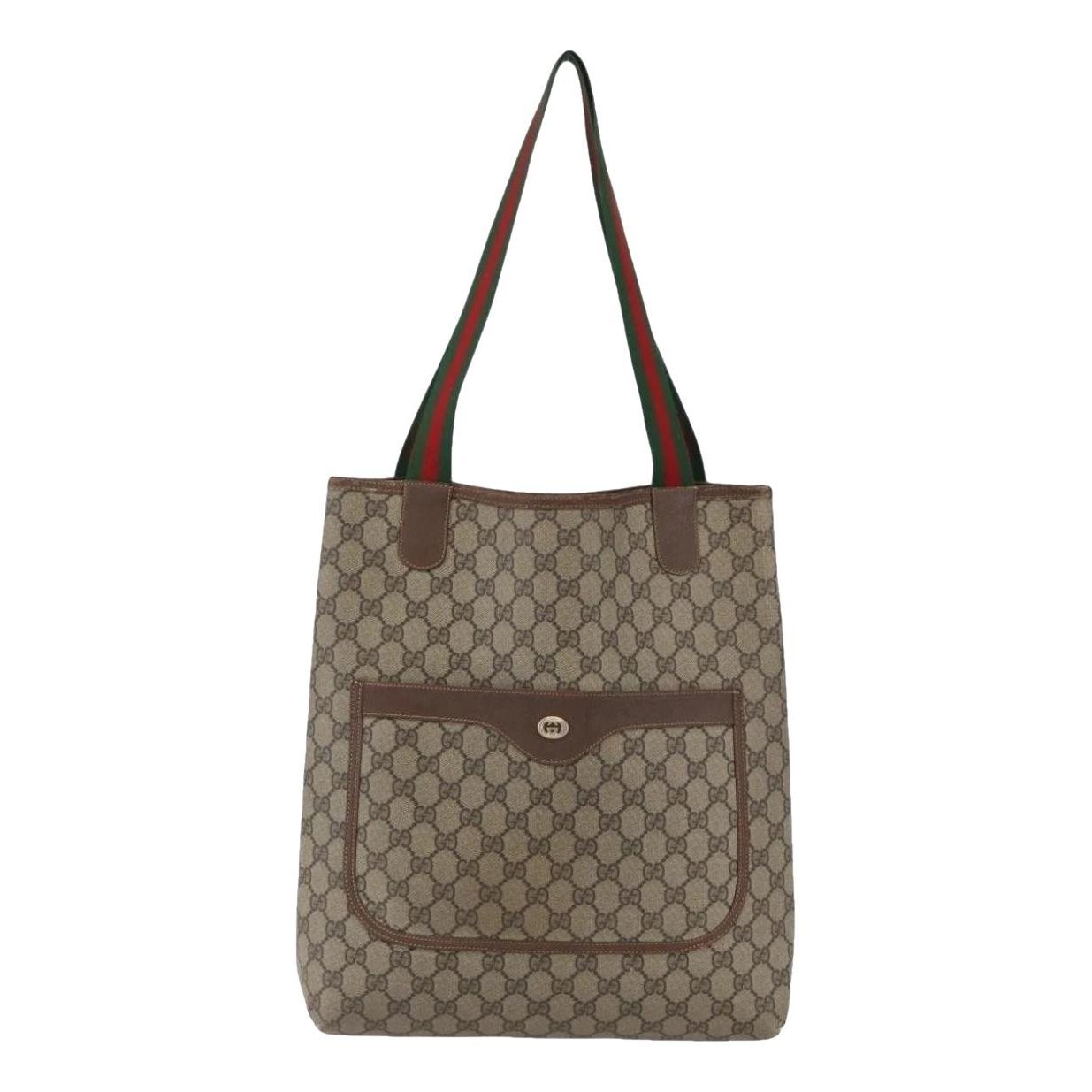Leather tote
