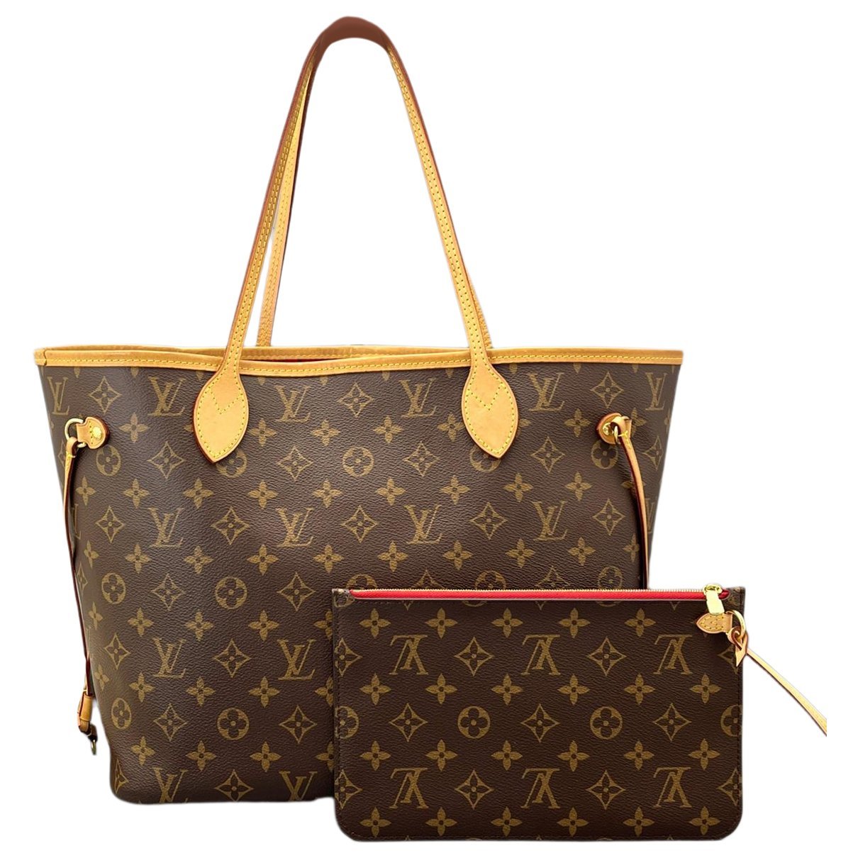 Neverfull leather handbag