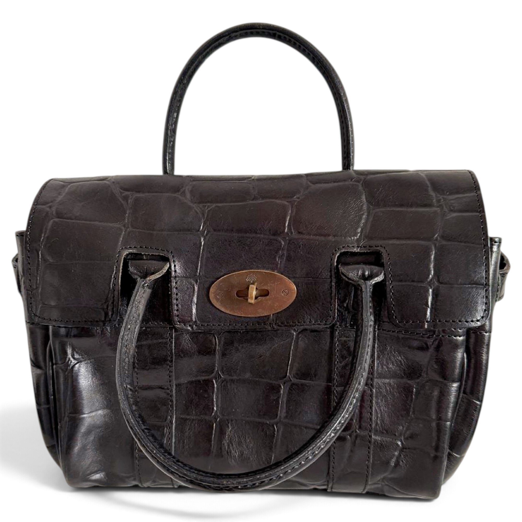 Leather handbag