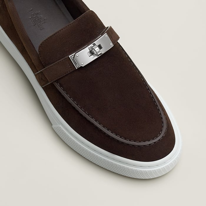 Marron Ébène Game Slip-on Sneaker