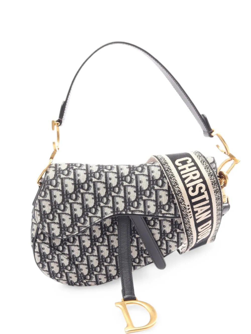 2010s Oblique Saddle shoulder bag