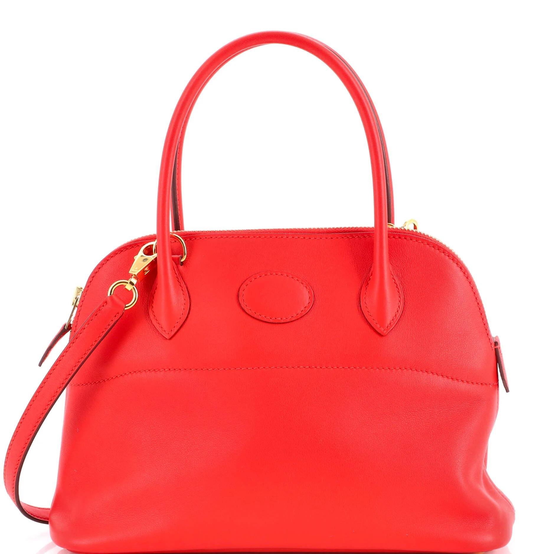 Bolide leather satchel